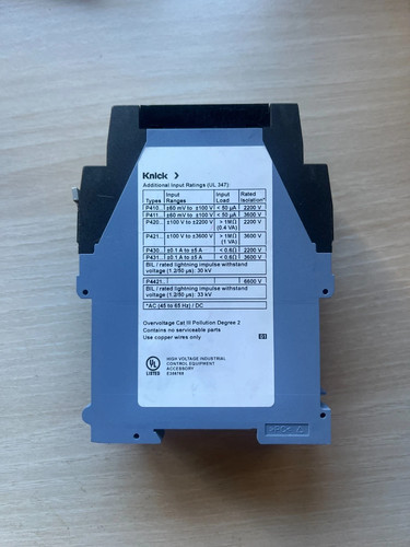 Knick isolation amplifier - isolation,