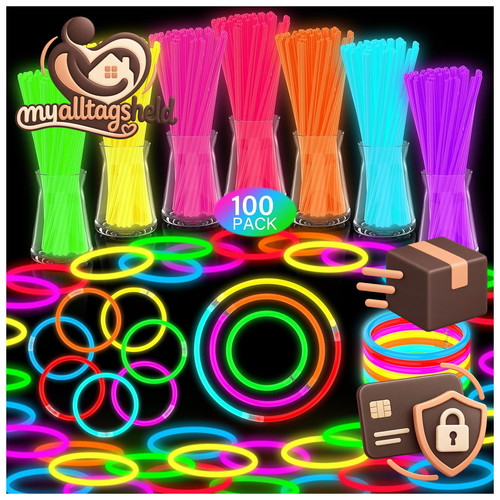 Knicklichter party set 100 - knicklichter,