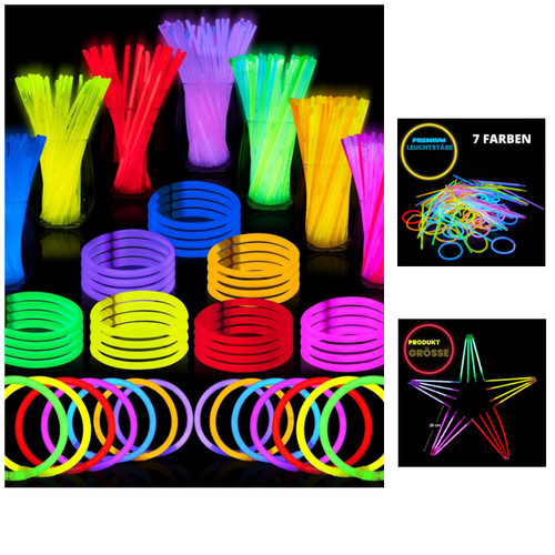 Joyin neon knicklichter set - knicklichter,