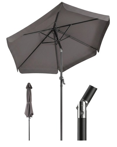 Rund sonnenschirm 200cm - rund,