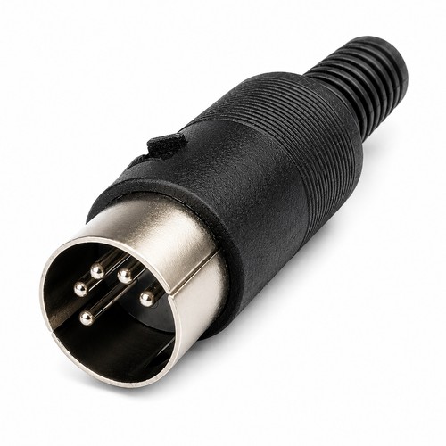 Din 41524 stecker - 41524, 180°